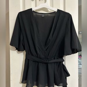 Black SHEIN Blouse
